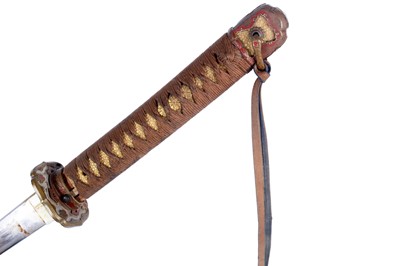 Lot 132 - A Second World War Japanese Officer's katana