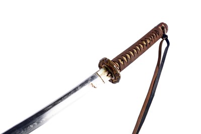 Lot 132 - A Second World War Japanese Officer's katana