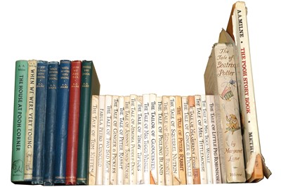 Lot 1032 - A collection of works by A. A. Milne together with works by Beatrix Potter