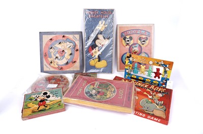 Lot 299 - Disney toys and puzzles