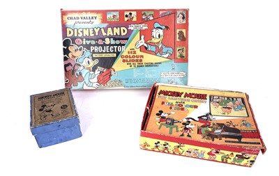 Lot 300 - Mickey Mouse slide projectors