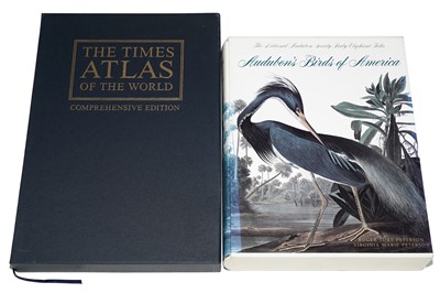 Lot 1080 - Audubon’s Birds of America; and The Times Atlas of the World Comprehensive Edition