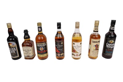 Lot 807 - A collection of rums