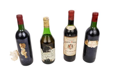 Lot 756 - Château Tertre Daugay 1961; Taïchat Réserve Côtes du Roussillon; and two other bottles