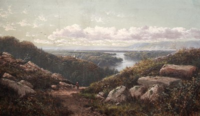 Lot 294 - R. Bertie - Panoramic Landscape | oil