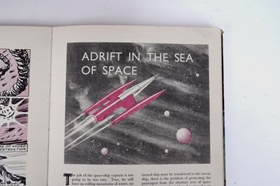 Lot 295 - Vintage British Sci-Fi annuals and comics; together with press-out flying models