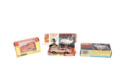 Lot 123 - A Corgi Toys Aston Martin and Bond Bug