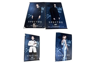 Lot 990 - James Bond 007 - Spectre four one sheet vinyl posters