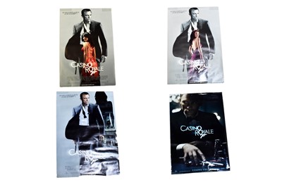 Lot 995 - James Bond 007 - Casino Royale, four posters