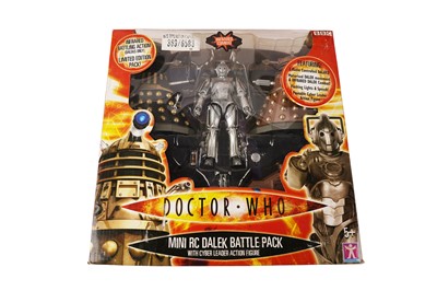 Lot 343 - Three boxed Dr Who sets