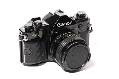 Lot 860 - A Canon A-1 SLR camera