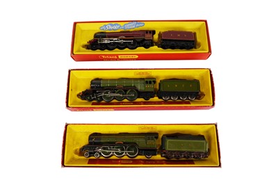 Lot 9 - Three Tri-ang Hornby locomotives with tenders