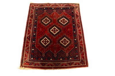 Lot 165 - A Caucasian rug