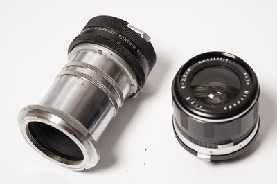 Lot 265 - Four Miranda SLR cameras and lenses; and Microcord and Microflex TLR cameras