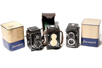 Lot 868 - Flexaret cameras