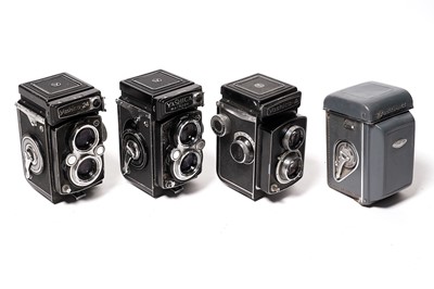 Lot 873 - Yashica TLR cameras