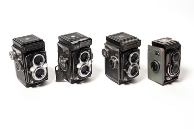 Lot 874 - Yashica TLR cameras