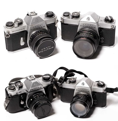 Lot 269 - Pentax SLR cameras