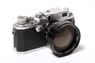 Lot 878 - A Canon II rangefinder camera