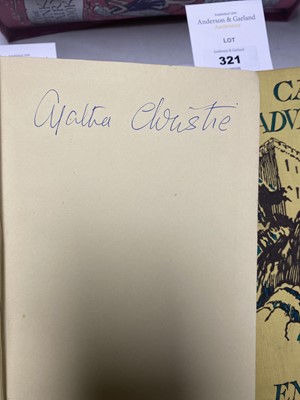 Lot 325 - A signed edition of Agatha Christie's Taken at the Flood; and one other