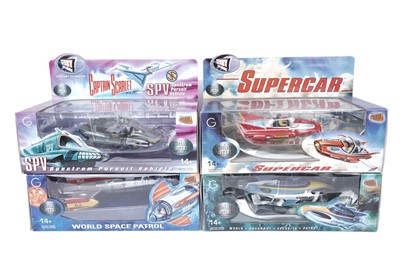 Lot 171 - ﻿Four Gerry Anderson Diecast Classics by Product Enterprise Ltd