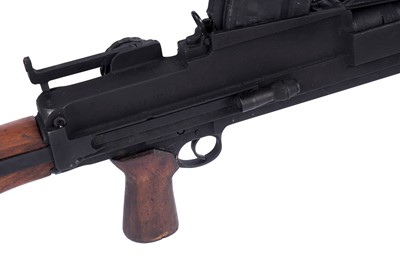Lot 536 - A deactivated British Bren Light Machine Gun
