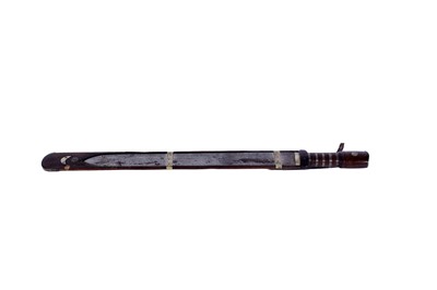 Lot 138 - A 19th Century Bhutanese short sword