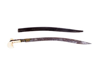 Lot 142 - A 19th Century Ottoman yatagan sword