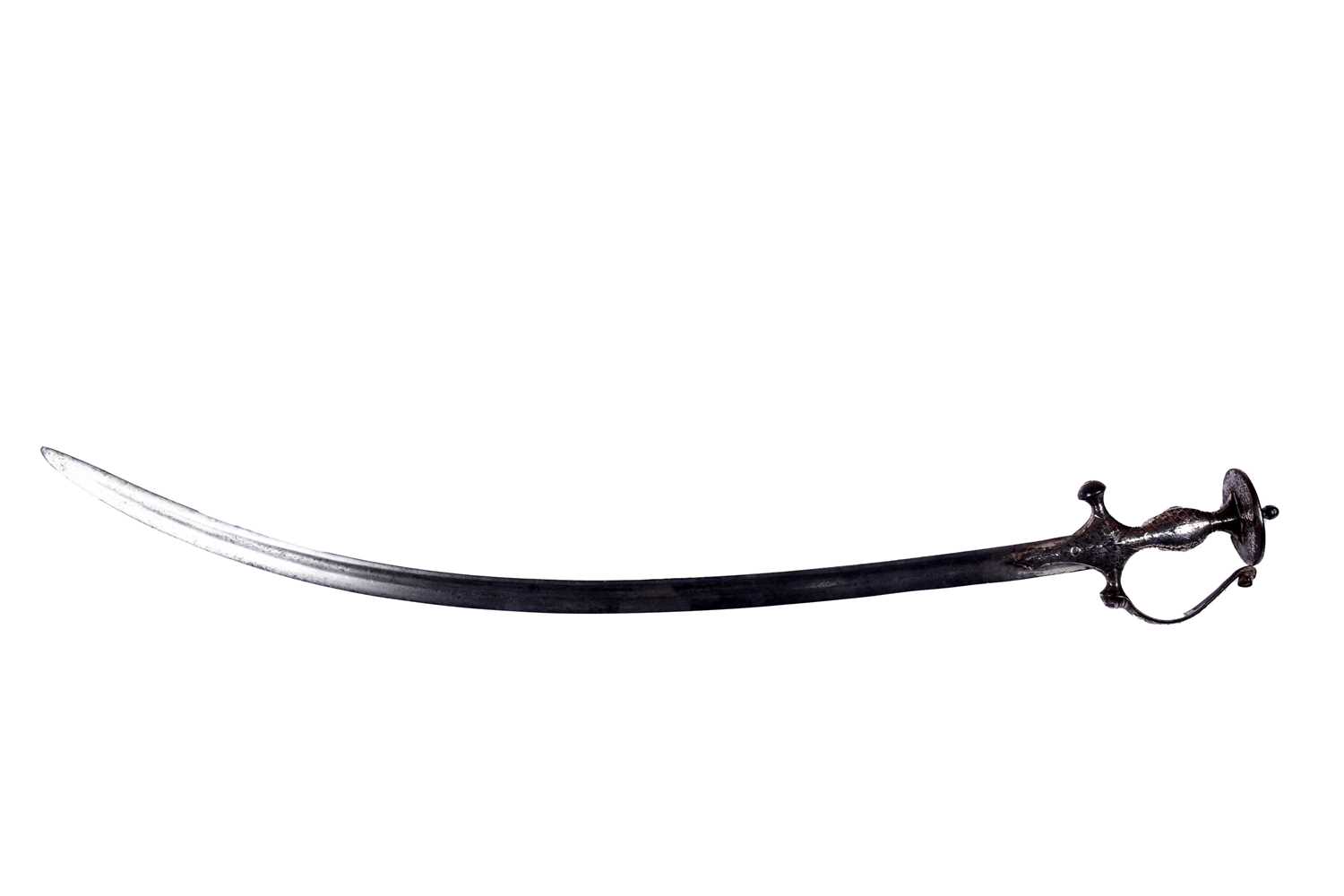 Lot 15 - A 19th Century Indian talwar sword