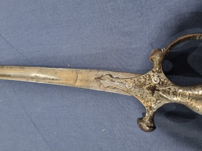 Lot 15 - A 19th Century Indian talwar sword