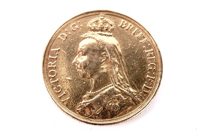 Lot 304 - A Queen Victoria gold double sovereign 1887