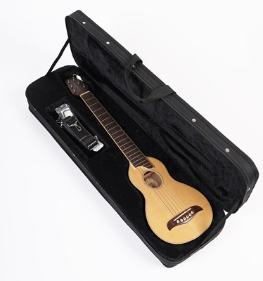 Lot 79 - A Washburn Rover travel guitar, cased