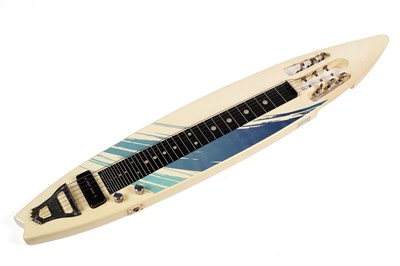 Lot 141 - A Maholo Surf Board lap steel guitar