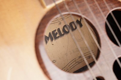 Lot 83 - A Melody bowl-back electro-acoustic guitar