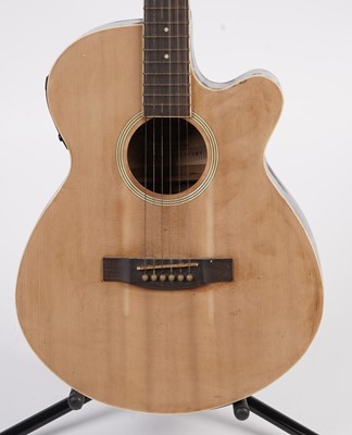 Lot 85 - A Stagg electro-acoustic guitar