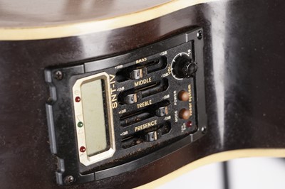 Lot 85 - A Stagg electro-acoustic guitar