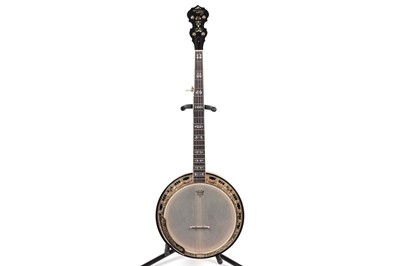 Lot 73 - A Countryman Pro 'Orange Town' five string G banjo