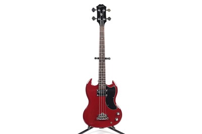 Lot 200 - An Epiphone EB0 style bass guitar