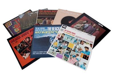 Lot 817 - Eight Beach Boys LPs