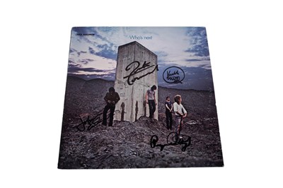 Lot 823 - A signed copy of The Who - Who's Next