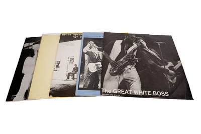 Lot 836 - Five unofficial pressings of records by Bruce Springsteen