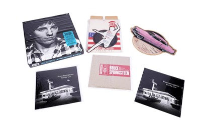 Lot 469 - A collectors' bundle of Bruce Springsteen box set and 7" singles