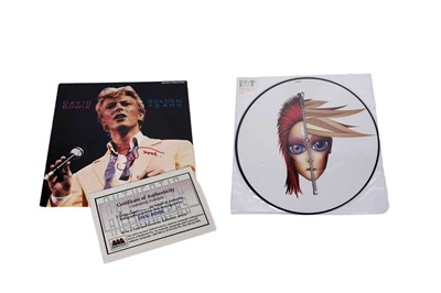 Lot 842 - A signed copy of David Bowie - Golden Years