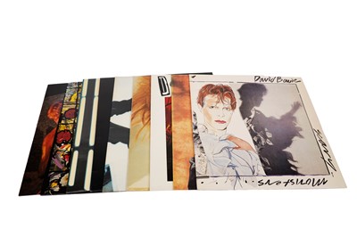 Lot 844 - A collectors' bundle of ten David Bowie records