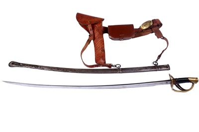 Lot 84 - A 19th Century Light Cavalry sword