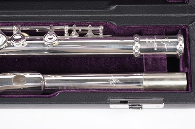 Lot 7 - A Trevor James 5XE silver plated flute
