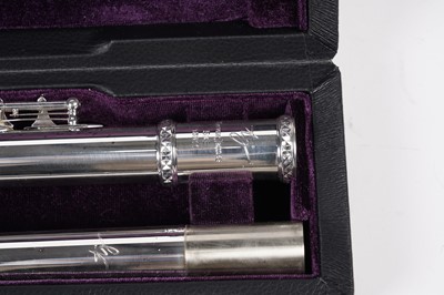 Lot 7 - A Trevor James 5XE silver plated flute