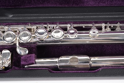 Lot 7 - A Trevor James 5XE silver plated flute