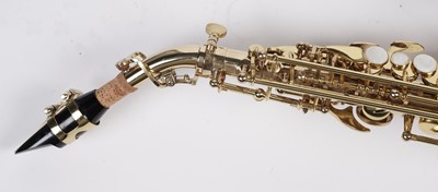 Lot 21 - A Rosetti curved soprano saxophone