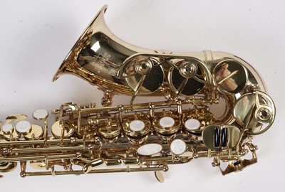 Lot 21 - A Rosetti curved soprano saxophone